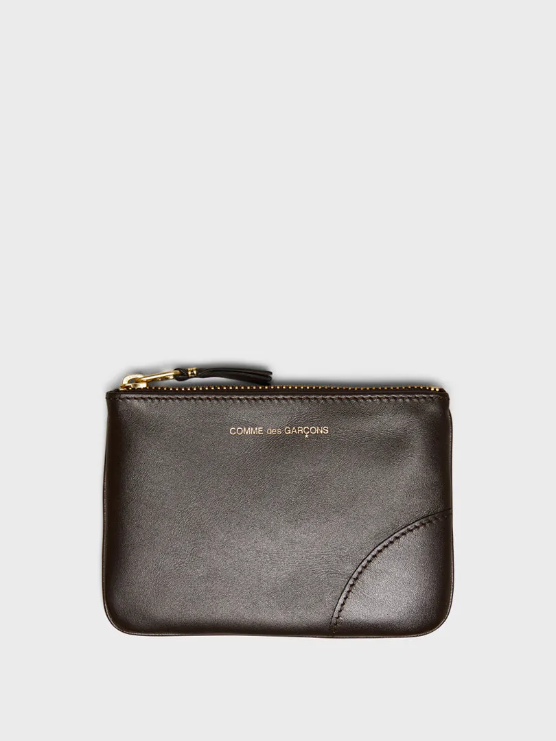 Classic Zip Wallet in Brown