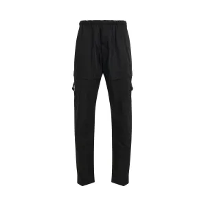 Classical Technical Eco Trousers in Black