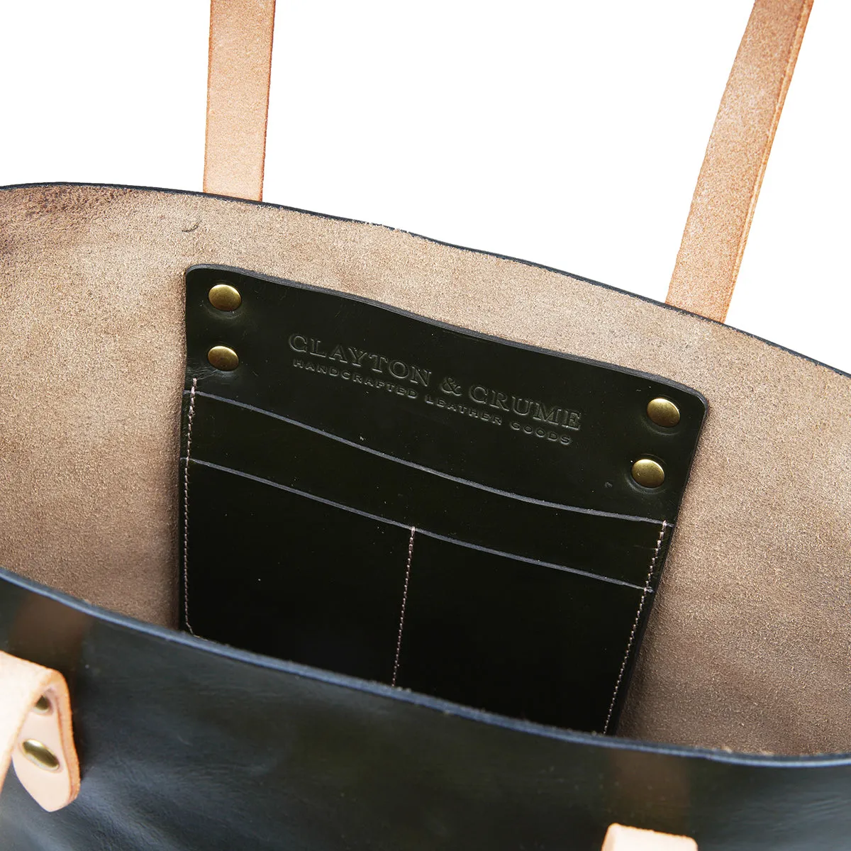Clayton & Crume Women's Green Leather Tote