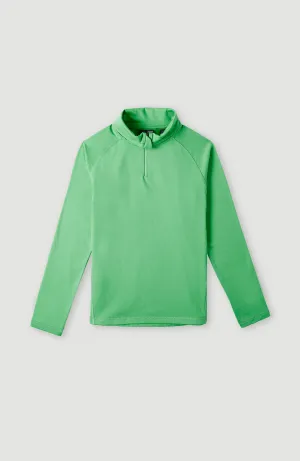 Clime Half-Zip Fleece | Luminous Green