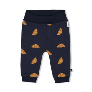 CLUB CROISSANT - Allover Print Soft Fleece Pants