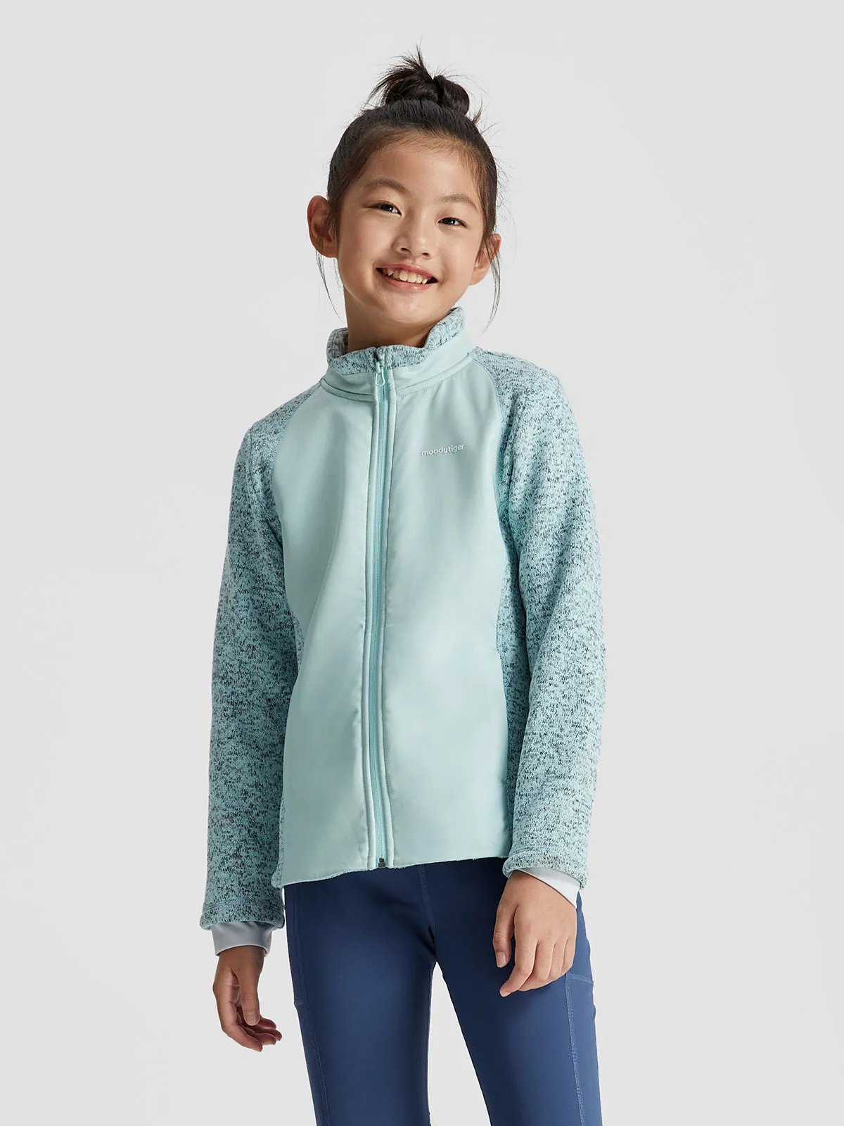 Coarse Knit Fleece Jacket