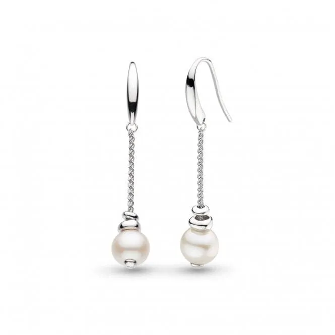 Coast Tumble Pearl Chain Drop Earrings 50166FP