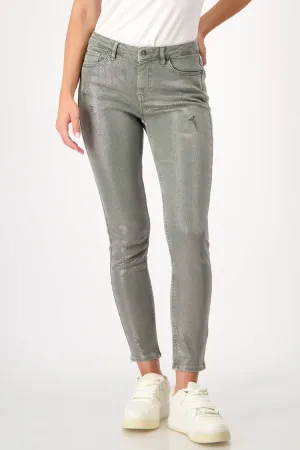 Coated Front Slim Fit Jeans
