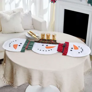 Coats & Clark Sewing Snowmen Surprise For Your Table
