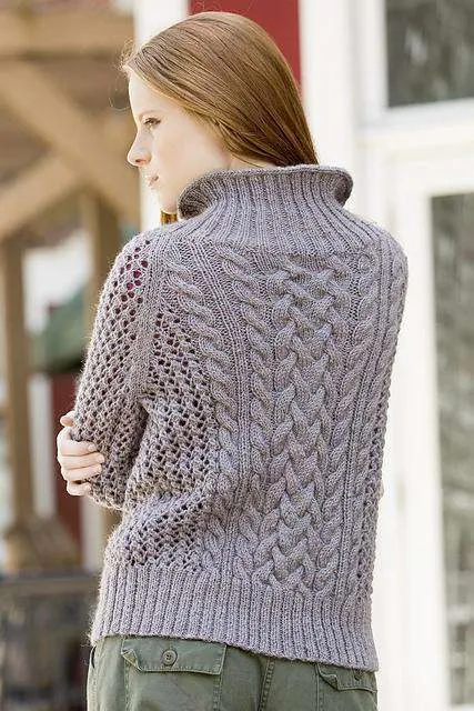 Cold Mountain Pullover by Amy Gunderson