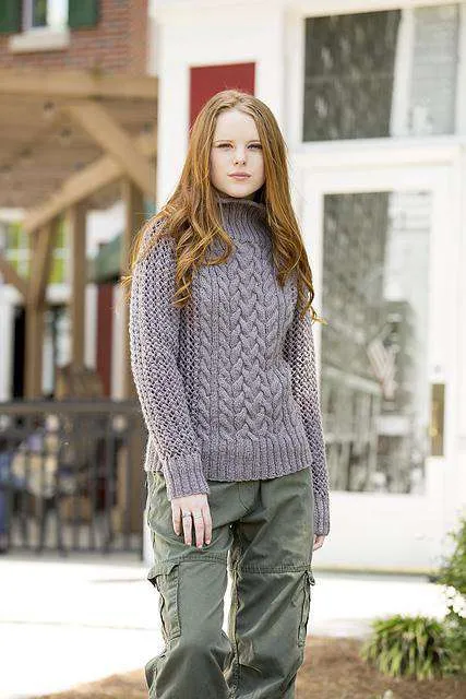 Cold Mountain Pullover by Amy Gunderson
