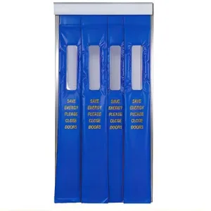 Cold Stop® Insulated Curtain - To suit 900mm x 2000mm Clear Opening