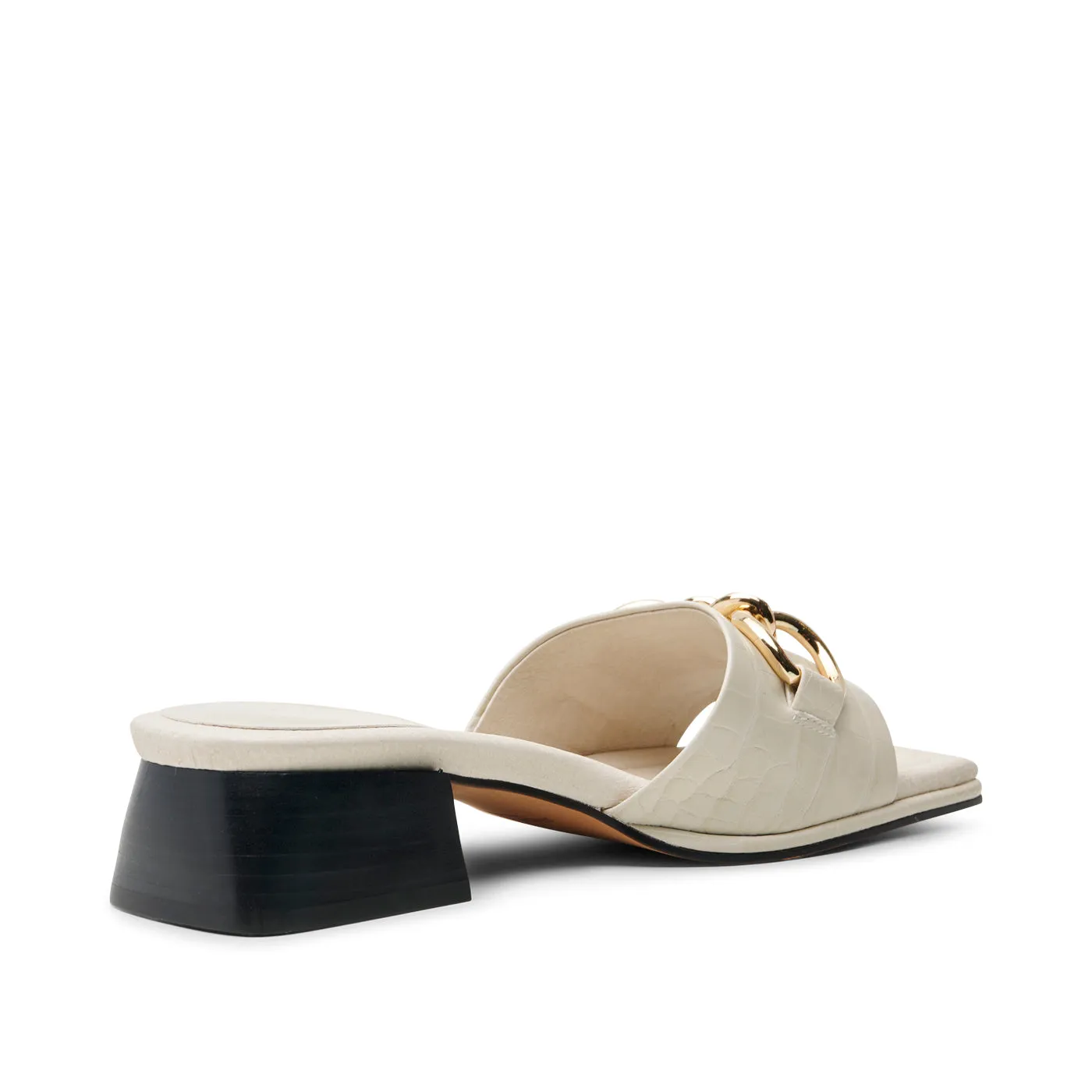 Colette mule læder - OFF WHITE