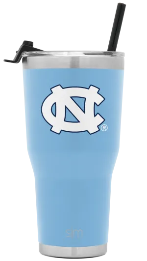 Collegiate Cruiser Tumbler with Flip Lid and Straw