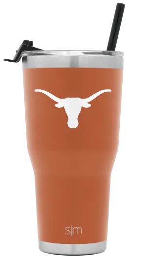 Collegiate Cruiser Tumbler with Flip Lid and Straw