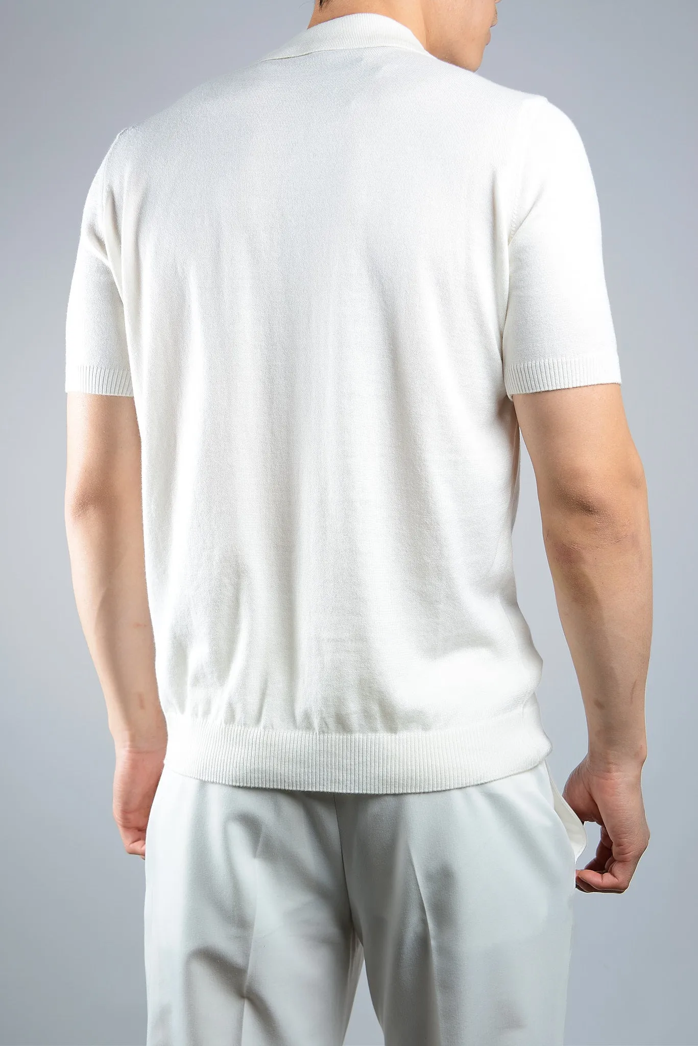 COLORBLOCK KNIT POLO