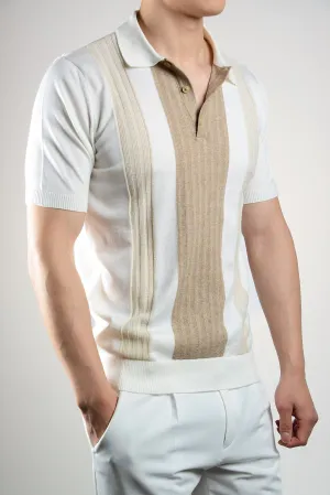 COLORBLOCK KNIT POLO