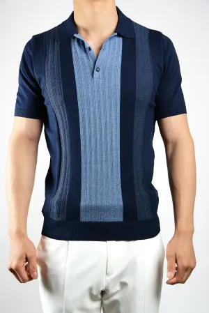 COLORBLOCK KNIT POLO
