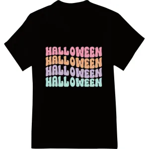 Colorful Halloween Typography - Fun & Festive Design