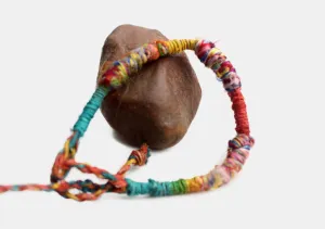Colorful Hemp Braided Unisex Wrist Bracelet