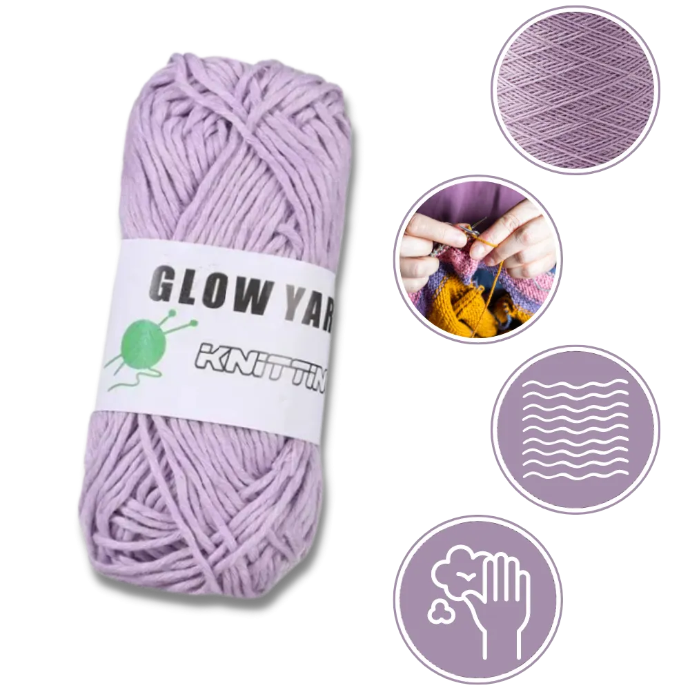 Colorful Soft Glow Yarn