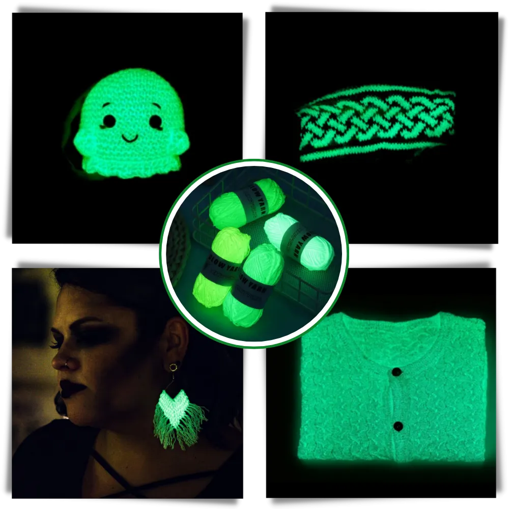Colorful Soft Glow Yarn