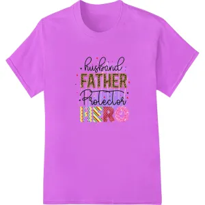 Colorful Typography Celebrating Dad - Father's Day Design