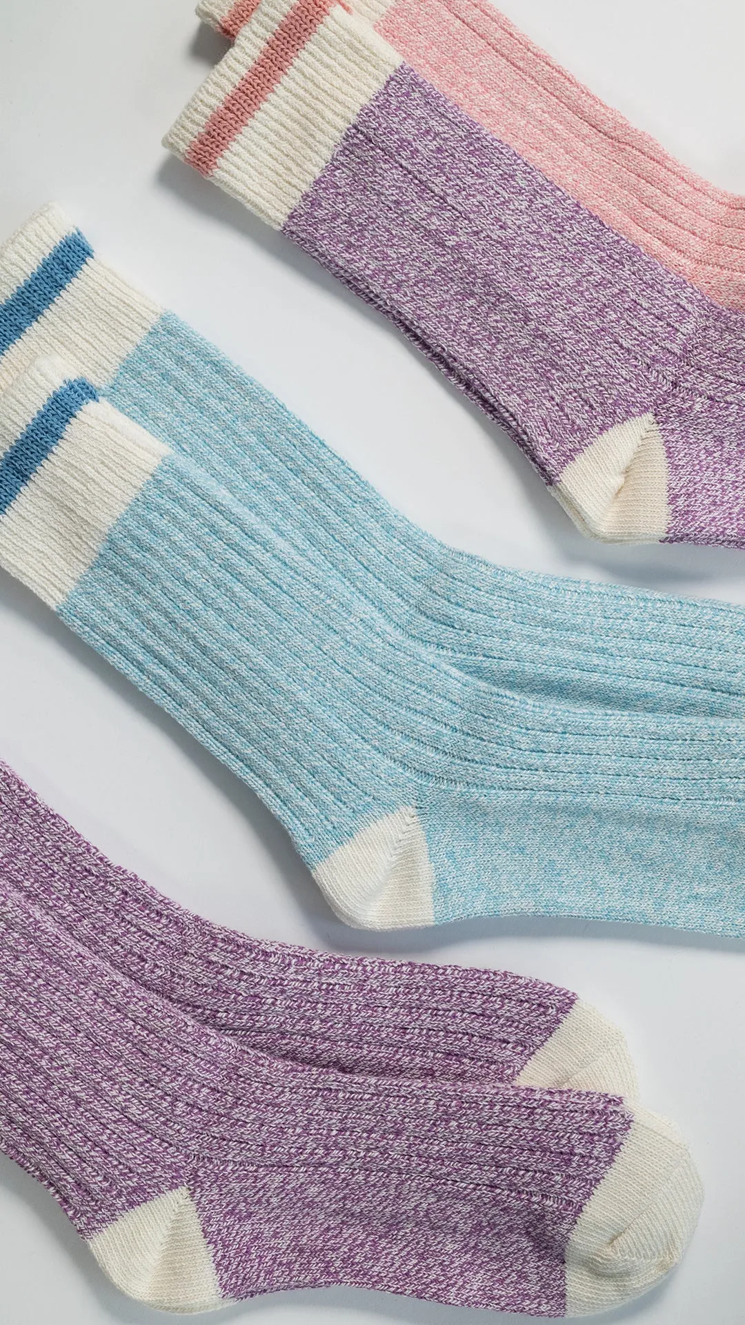Colourful Ladies 2-Pack Boot Socks