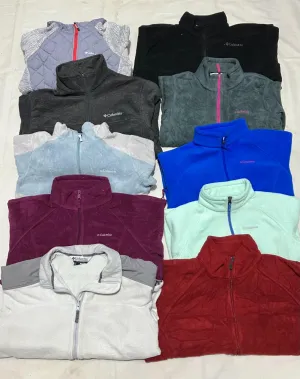 Columbia fleece jackets 20 pieces