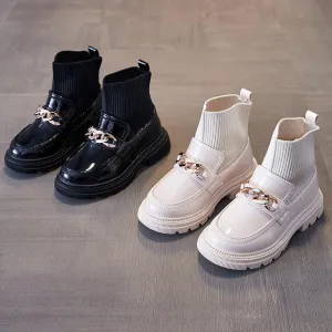 Comfortable and Stylish Kids' Boots Easy On and Off High-Quality Girls' Boots