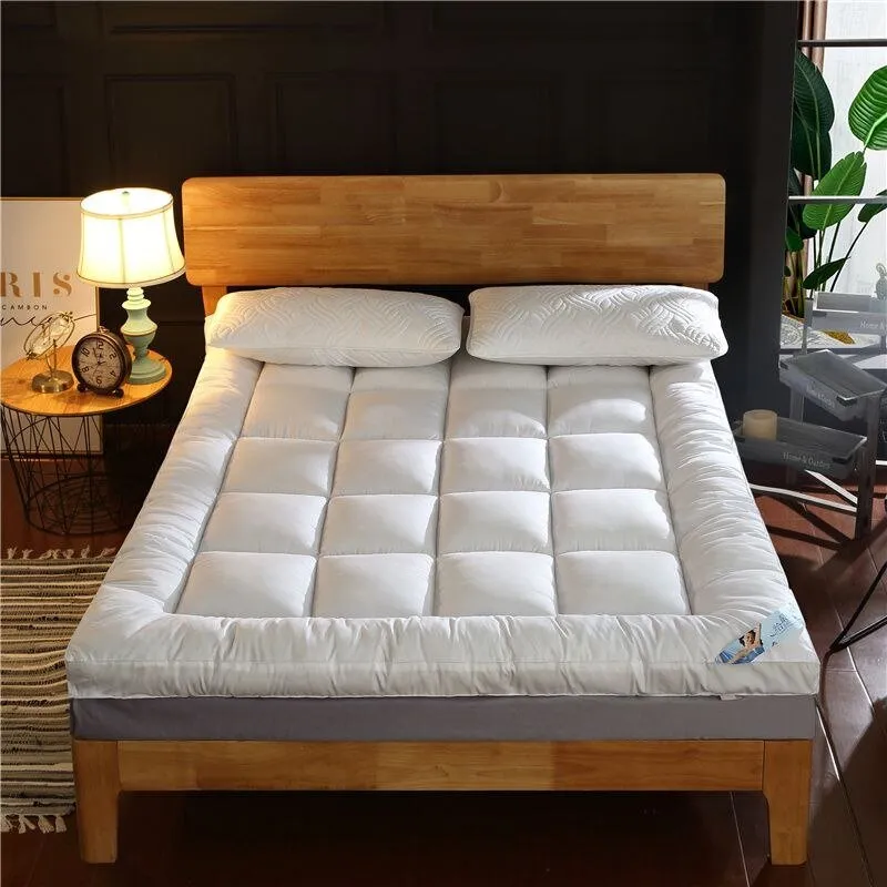 Comfortable Fold Single Double Tatami Mattress - Thick 10cm Topper for Adults in Twin, Queen, King Size