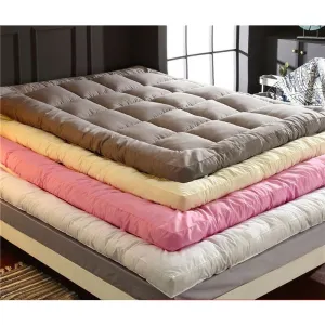 Comfortable Fold Single Double Tatami Mattress - Thick 10cm Topper for Adults in Twin, Queen, King Size