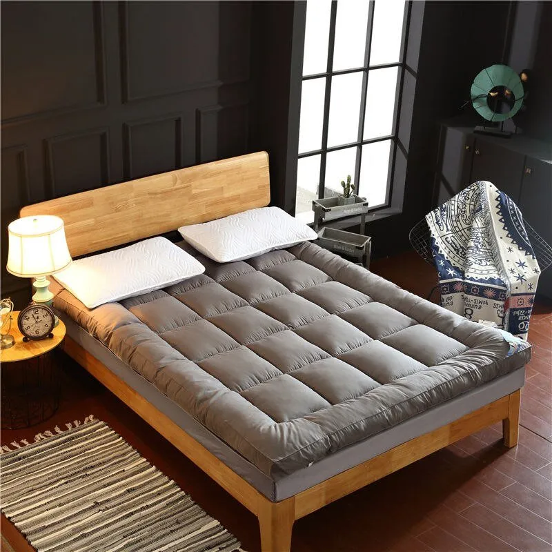 Comfortable Fold Single Double Tatami Mattress - Thick 10cm Topper for Adults in Twin, Queen, King Size