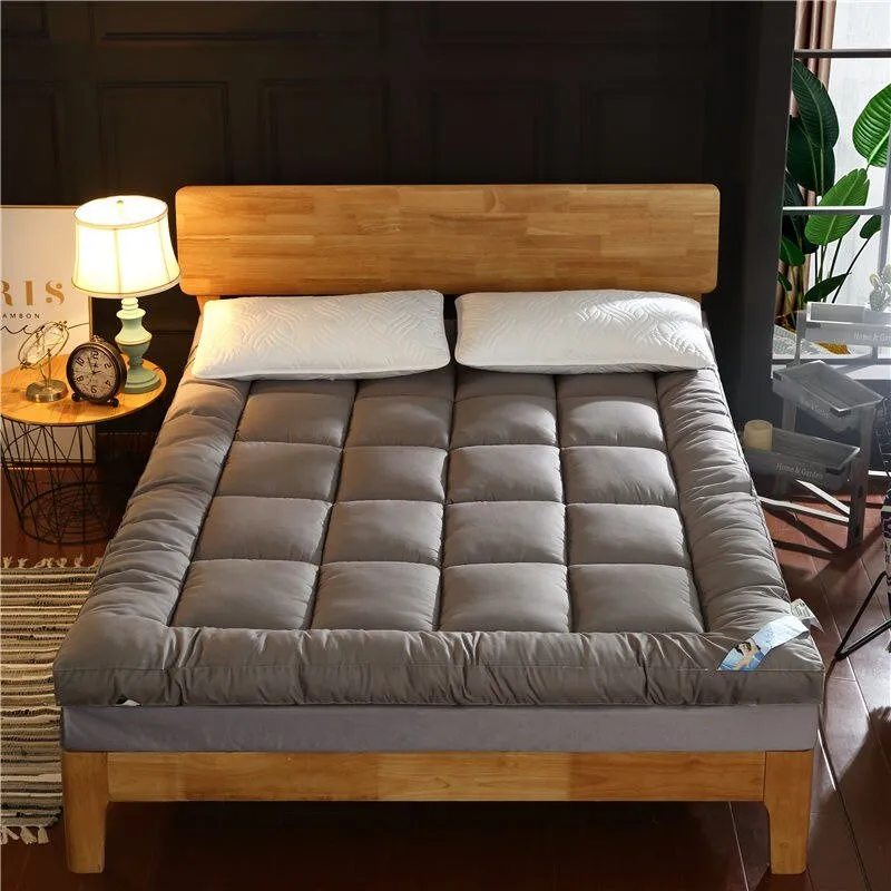 Comfortable Fold Single Double Tatami Mattress - Thick 10cm Topper for Adults in Twin, Queen, King Size