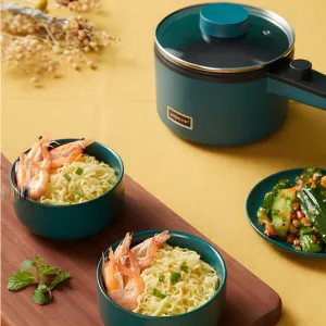 Compact Electric Cooking Pot - Multifunctional Use