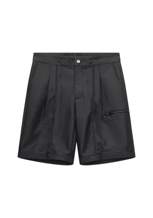 Composite Fabric Zipper Shorts