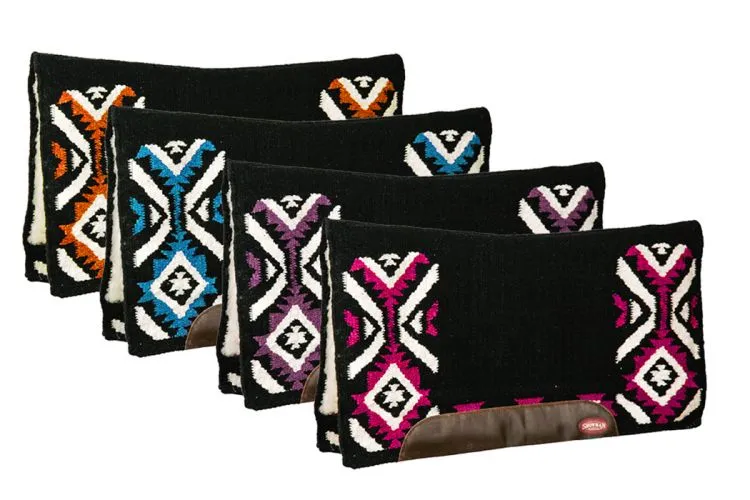 Contoured Navajo Design Cutter Saddle Pad