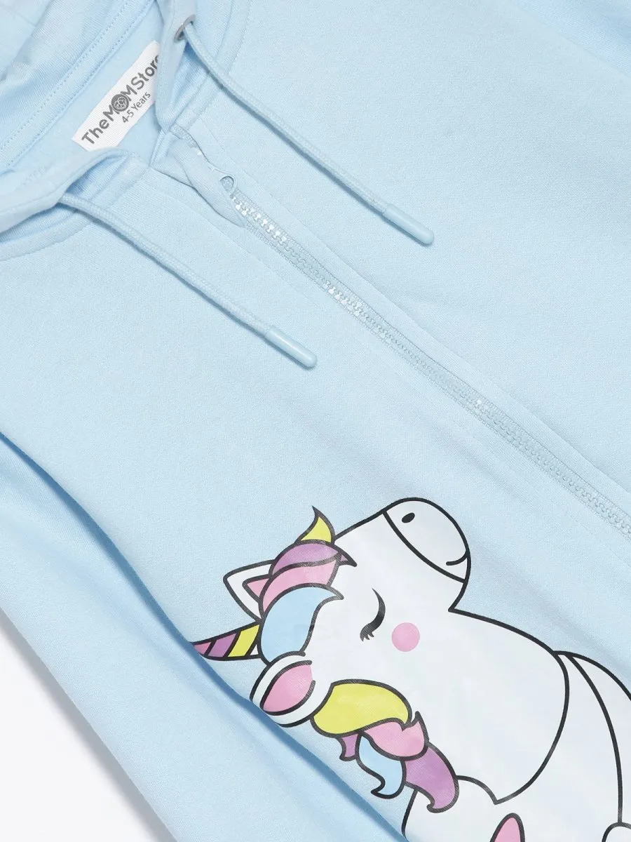 Cool Unicorn Zipper Hoodie