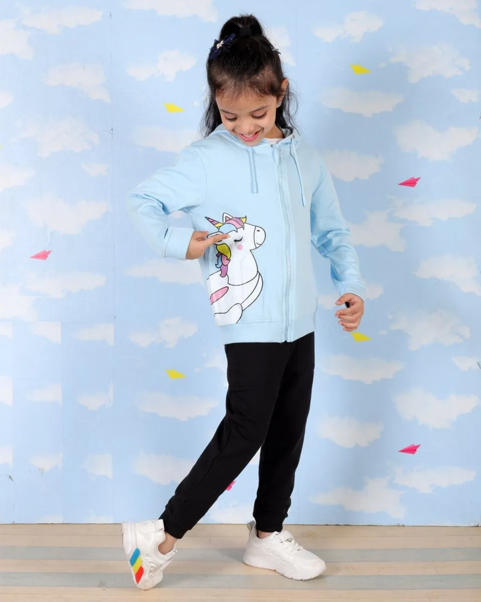 Cool Unicorn Zipper Hoodie