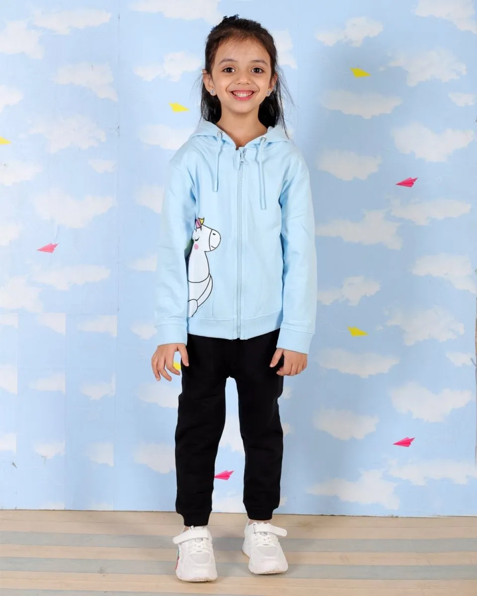 Cool Unicorn Zipper Hoodie