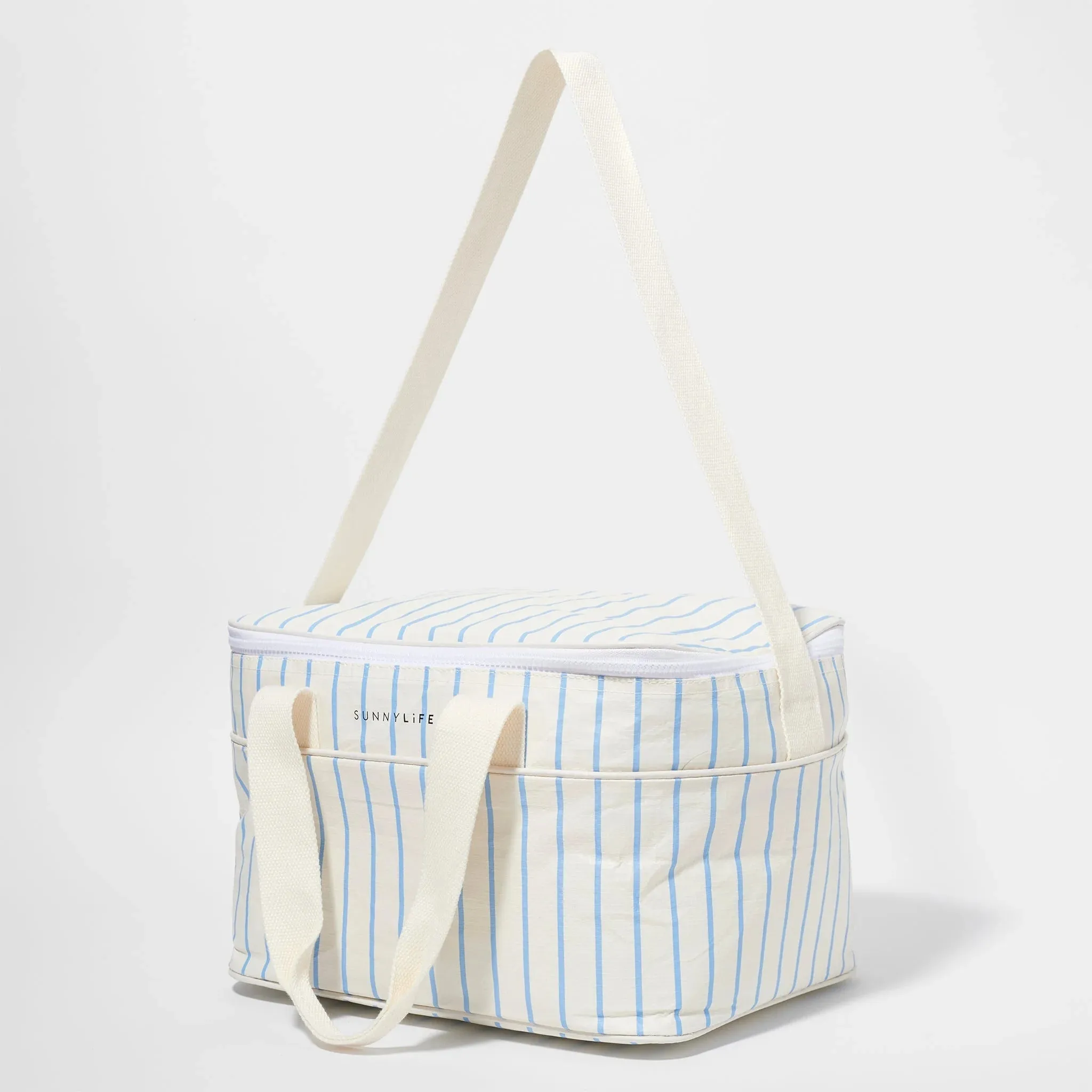 Cooler Bag - Le Weekend Mid Blue Cream