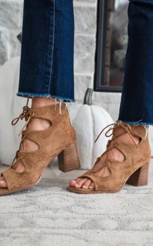 Corkys Wally Sandal in Camel - Final Sale