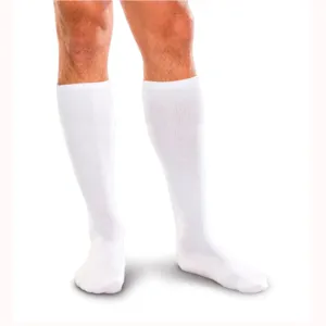 Corresport Sock 10-15 MMHG White Large - One Pair (#16724)