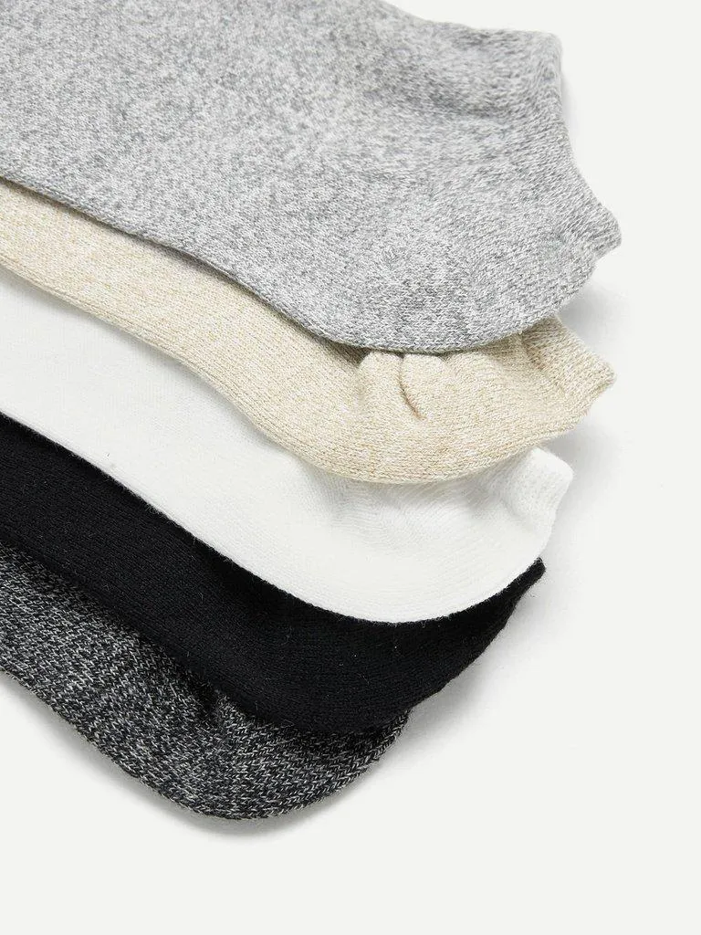 Cotton Invisible Socks 5pairs