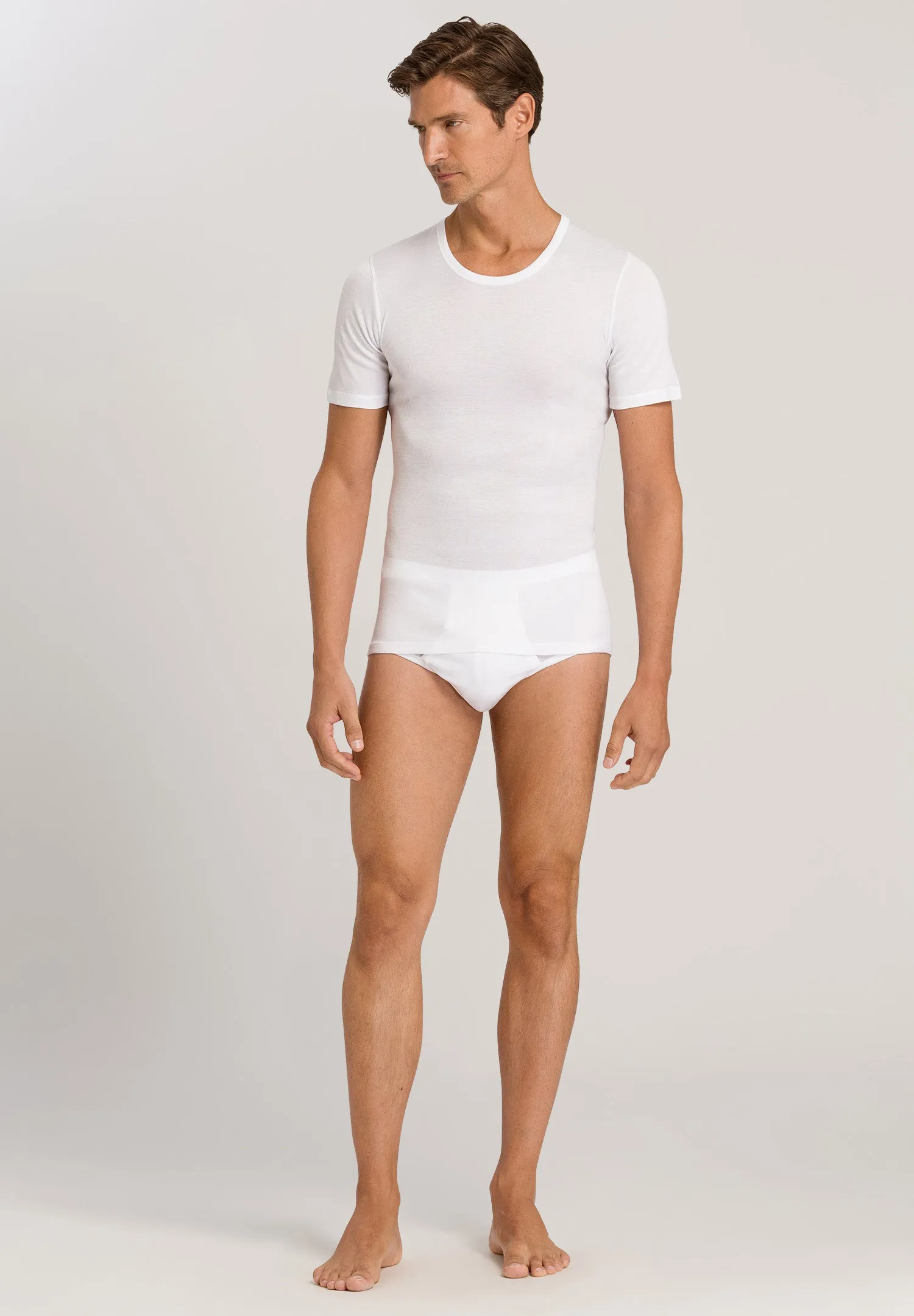 Cotton Pure Cotton Full Brief With Fly | White 73630-101