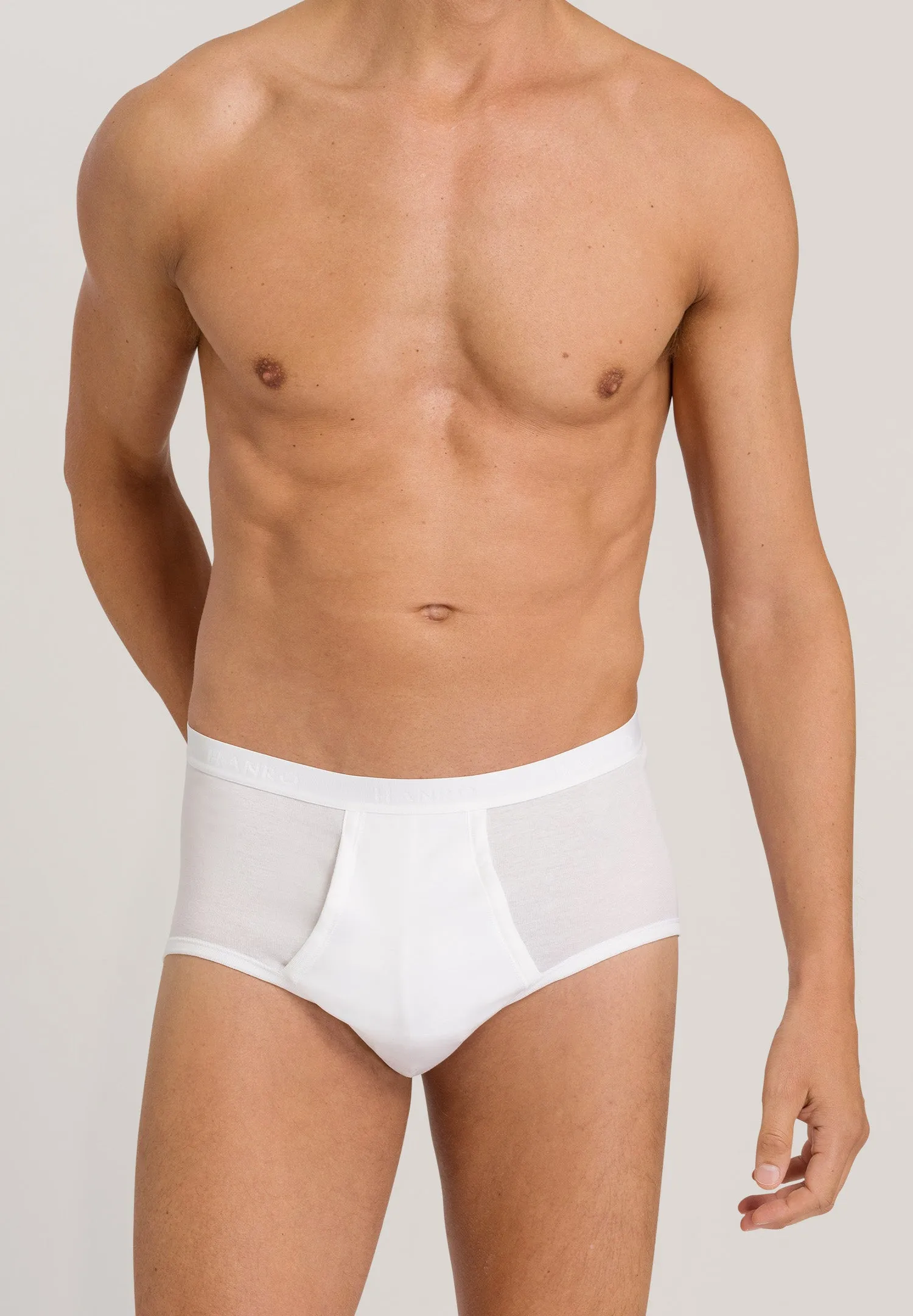 Cotton Pure Cotton Full Brief With Fly | White 73630-101