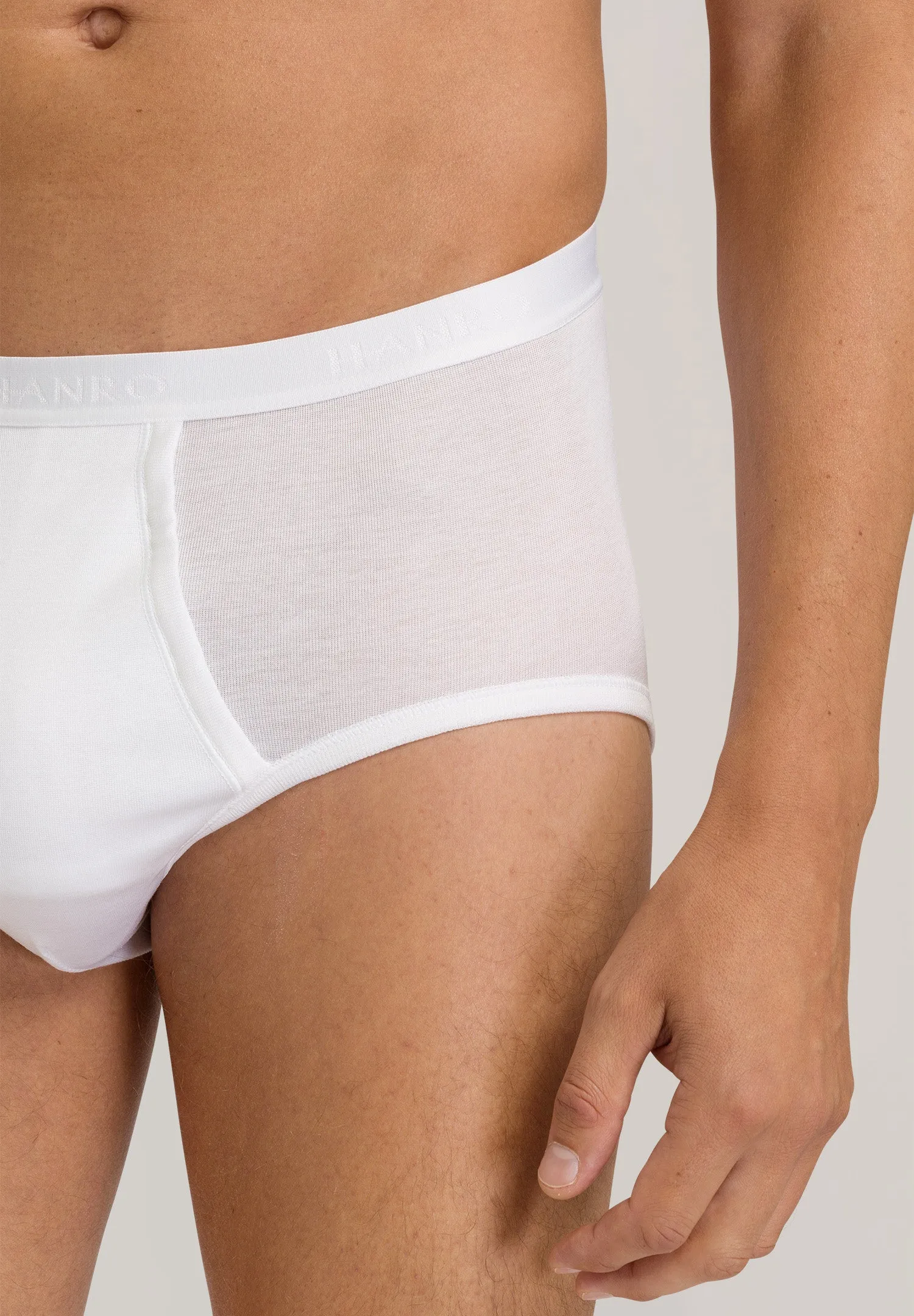 Cotton Pure Cotton Full Brief With Fly | White 73630-101