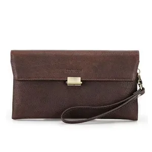CowLuxe Luxury Leather Men's Petite Handbag