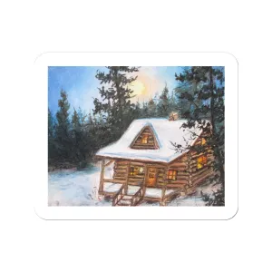 Cozy Cabin ~ Sticker