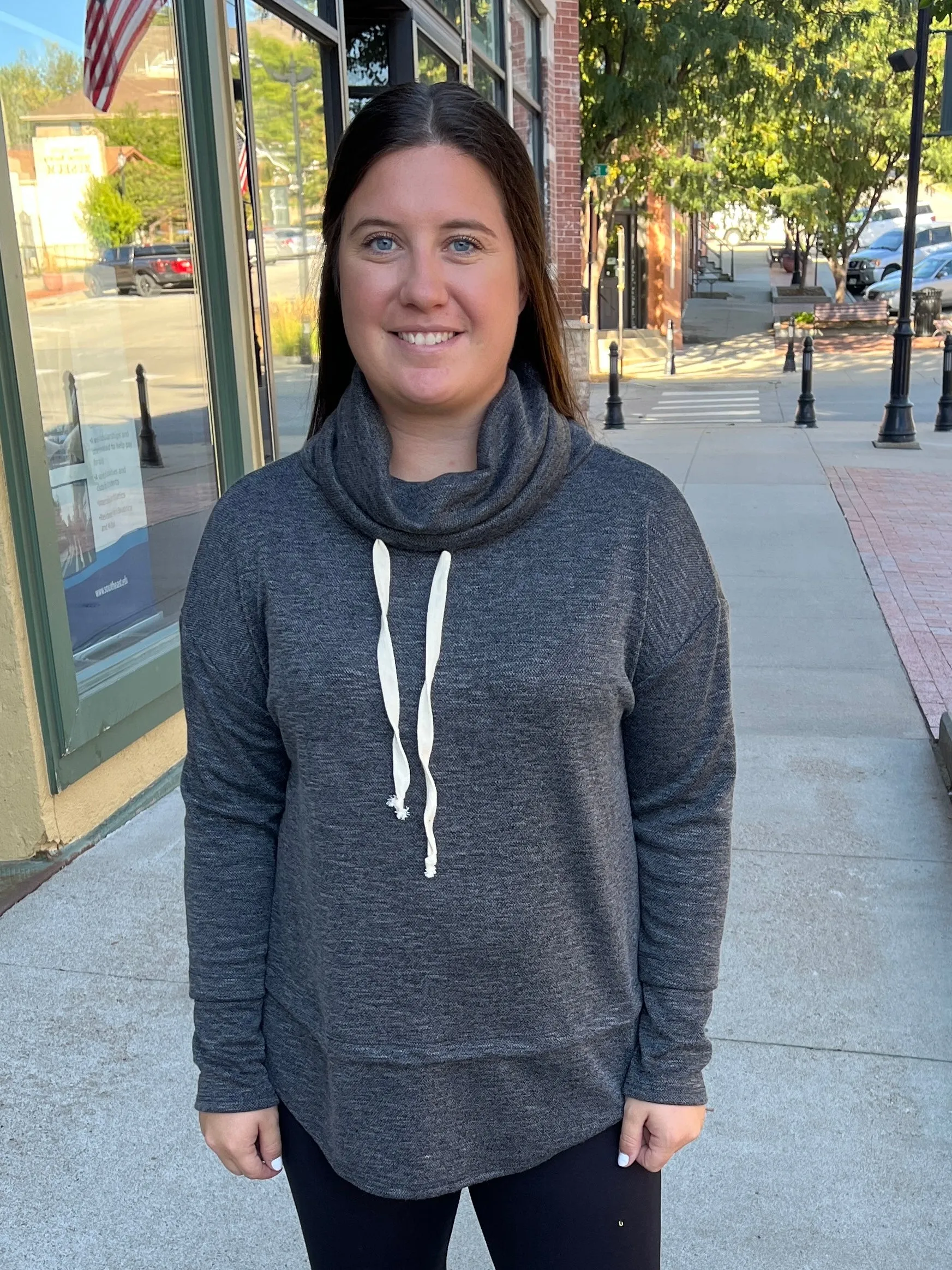 Cozy Cowl Neck Pullover