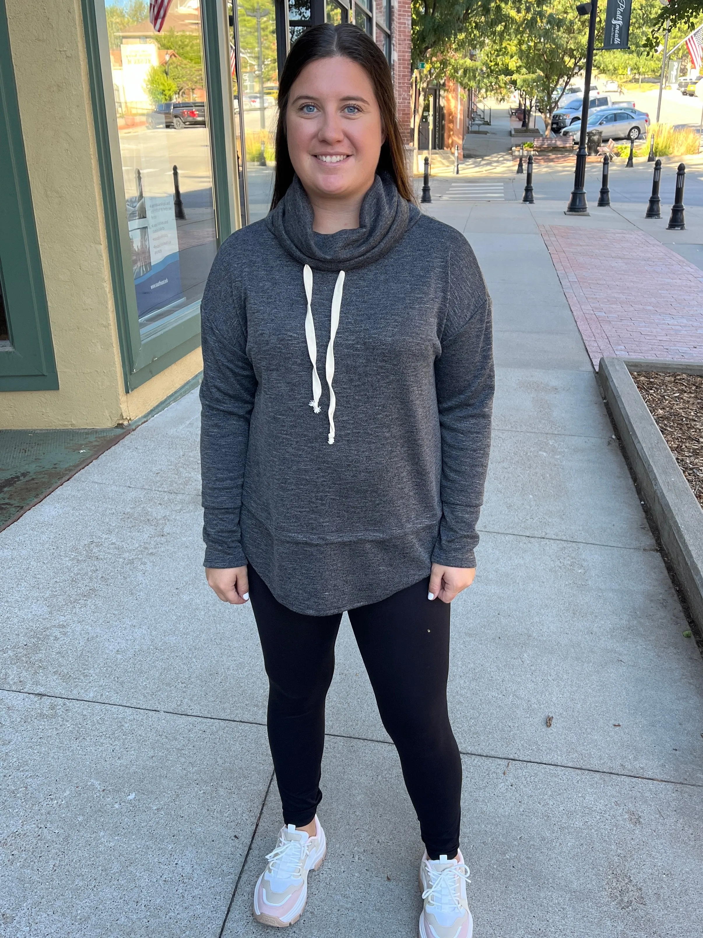 Cozy Cowl Neck Pullover