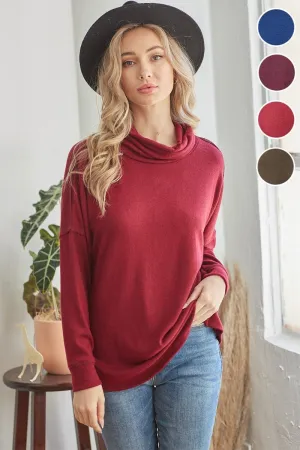 Cozy Cowl Neck Sweater