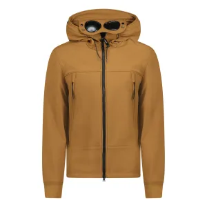 CP Company Shell Goggle Jacket Tan