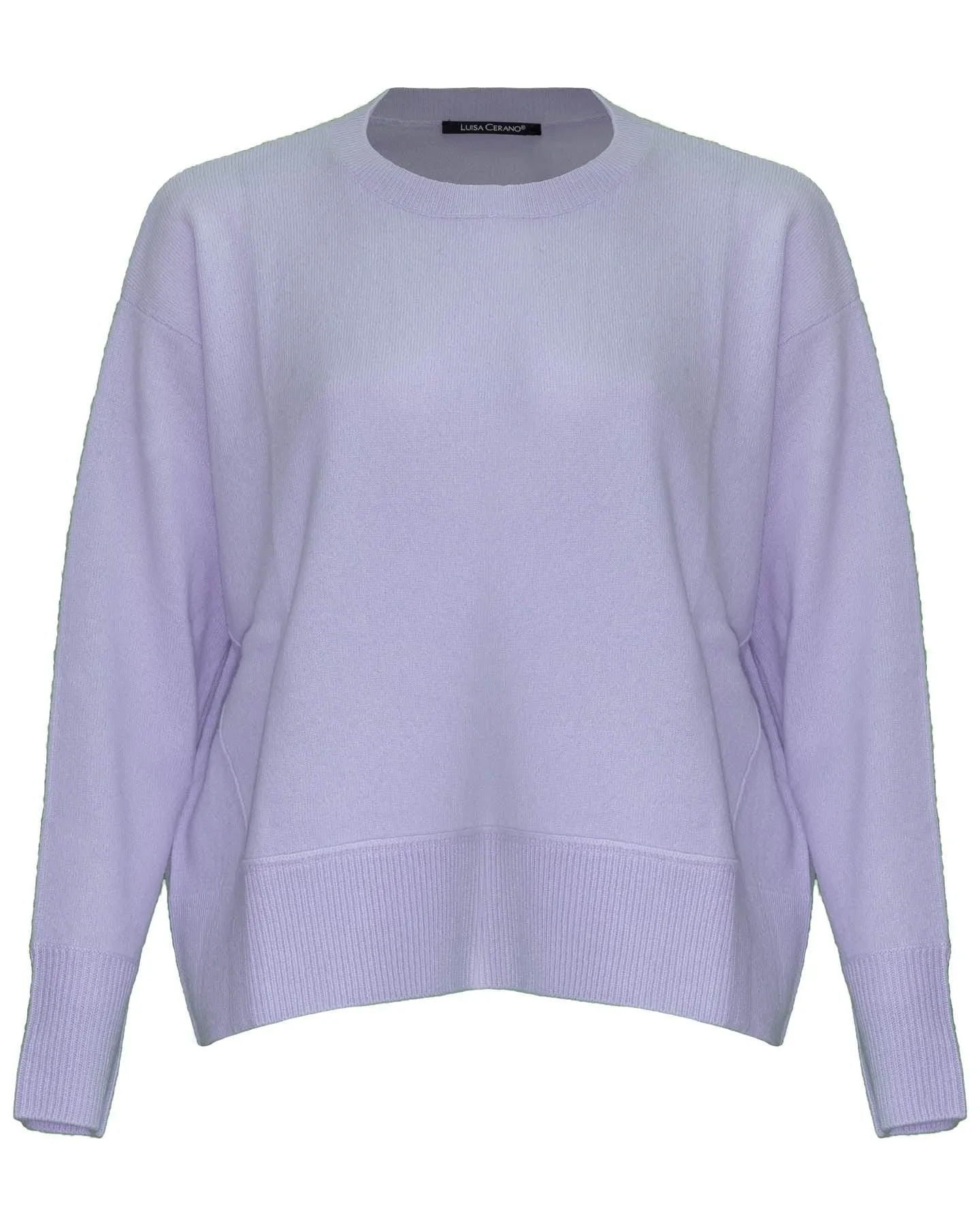 Crew Neck Pullover Lilac